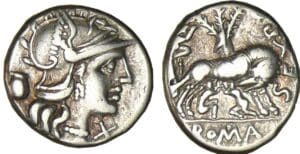 Pompeia - Denier (137 av. J.-C.)