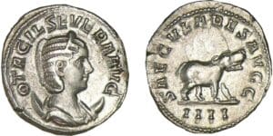 Otacilie - Antoninien (248, Rome) - Hippopotame Otacilie - Antoninien (248, Rome) - Hippopotame
