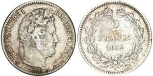 2 francs Louis-Philippe Ier - 1832 I (Limoges)