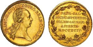 Autriche - Franz II - Jeton en or 1794