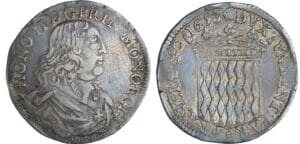 Monaco - Honoré II - Ecu 1653 Monaco - Honoré II - Ecu 1653