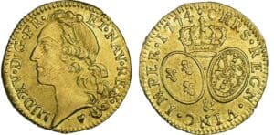 Louis XV - Louis d’or au bandeau - 1774 & (Aix) Louis XV - Louis d’or au bandeau - 1774 & (Aix)