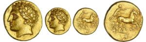 Sicile - Syracuse - Règne d'Agathoclès - Drachme d'or (317-310) 