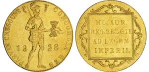 Pays-Bas - Wilhelmina I - Ducat 1928 Pays-Bas - Wilhelmina I - Ducat 1928