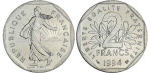 2 francs Semeuse - 1994 abeille