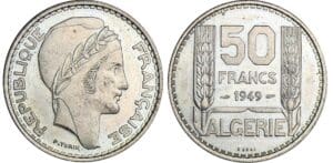 Algérie - 50 francs 1949 - Essai Algérie - 50 francs 1949 - Essai