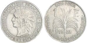 Guadeloupe et dépendances - 1 franc 1903 Guadeloupe et dépendances - 1 franc 1903