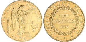 100 francs Génie - 1878 A (Paris)