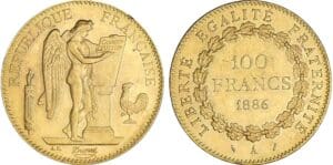 100 francs Génie - 1886 A (Paris)