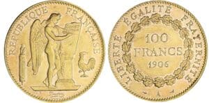 100 francs Génie - 1906 A (Paris)