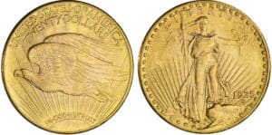 Etats-Unis - Saint-Gaudens - 20 dollars 1925 Etats-Unis - Saint-Gaudens - 20 dollars 1925
