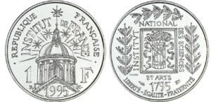 1 franc Institut - 1995 essai