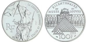 100 francs La Liberté guidant le peuple - 1993 essai 100 francs La Liberté guidant le peuple - 1993 essai