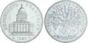100 francs Panthéon - 1982 essai 100 francs Panthéon - 1982 essai