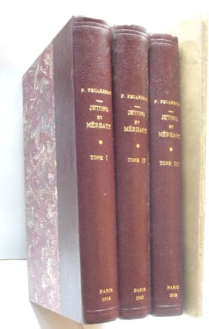 Jetons et méreaux depuis Louis IX jusqu’à la fin du Consulat de Bonaparte, Paris, 1904-1915 