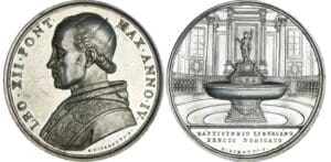 Italie - Vatican - Léon XII - Médaille annuelle 1827
