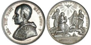 Italie - Vatican - Léon XIII - Médaille annuelle 1882