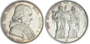 Italie - Vatican - Pie VIII - Scudo 1830 An I (Bologne)