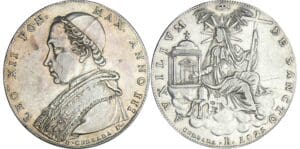 Italie - Vatican - Léon XII - Scudo 1825 An III (Bologne)