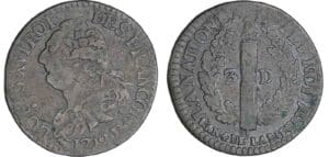 3 deniers type FRANCOIS - 1792 D (Lyon)