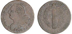 6 deniers type FRANCOIS - 1792 MA (Marseille)