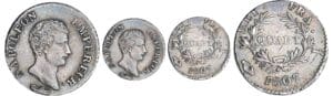 1/4 franc Napoléon empereur - 1807/6 I (Limoges) 1/4 franc Napoléon empereur - 1807/6 I (Limoges)
