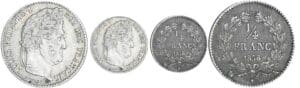 1/4 de franc Louis-Philippe Ier - 1838 K (Bordeaux) 1/4 de franc Louis-Philippe Ier - 1838 K (Bordeaux)