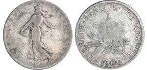 1 franc Semeuse - 1900