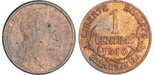 1 centime Dupuis - 1910