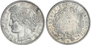 2 francs Cérès avec légende - 1894 A (Paris)