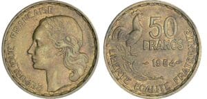 50 francs G. Guiraud - 1954