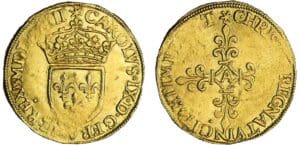 Charles IX - Ecu d'or - 1er type - 1563 A (Paris) Charles IX - Ecu d'or - 1er type - 1563 A (Paris)