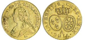 Louis XV - Louis d’or aux lunettes - 1738 A (Paris) 1er sem 38 sur 37