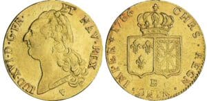 Louis XVI - Double louis d’or au buste nu - 1786 BB (Strasbourg)