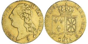 Louis XVI - Louis d’or au buste nu - 1785 A (Paris)