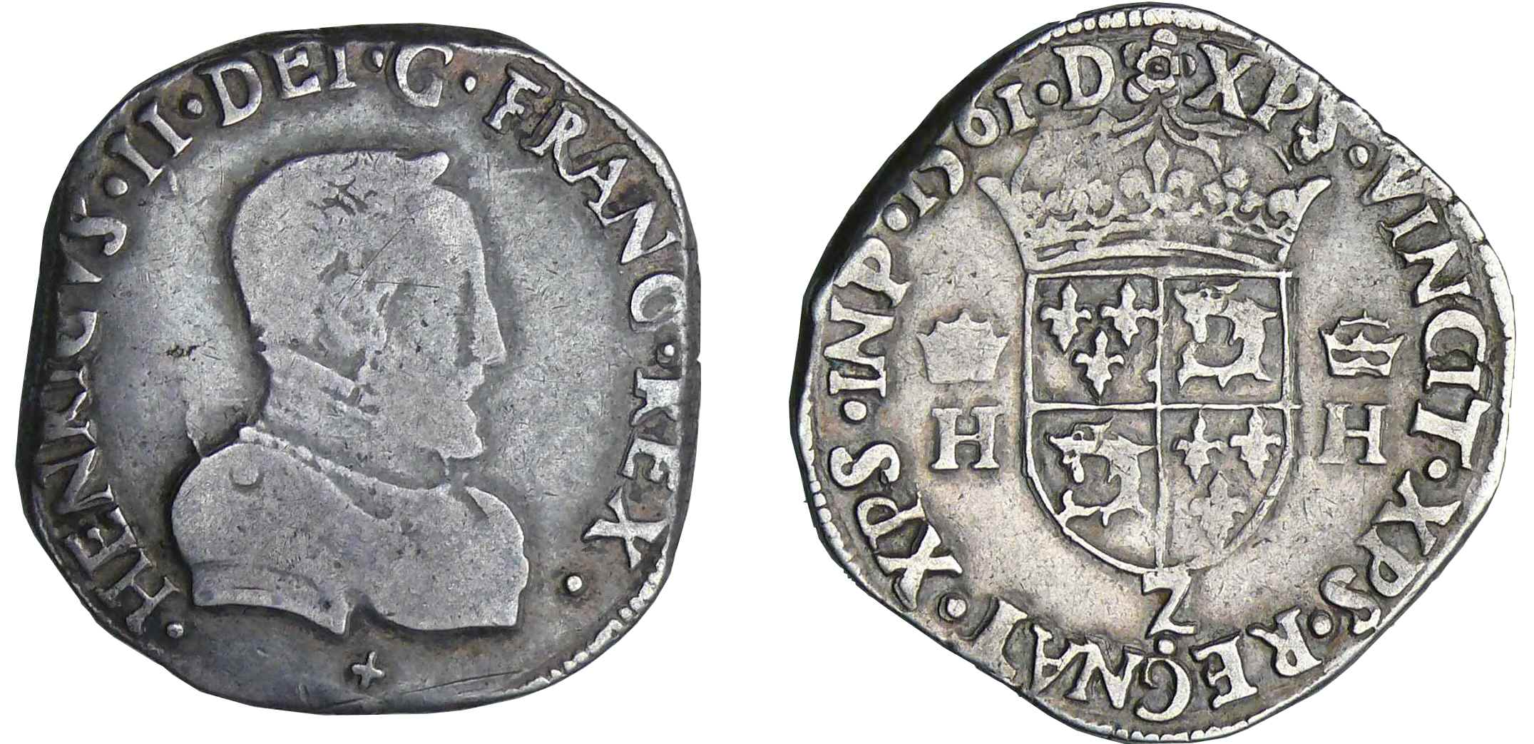 Charles IX - Teston du Dauphiné - 1561 (Grenoble) Charles IX - Teston du Dauphiné - 1561 (Grenoble)