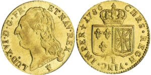 Louis XVI - Louis d’or au buste nu - 1786 I (La Rochelle) 2ème sem