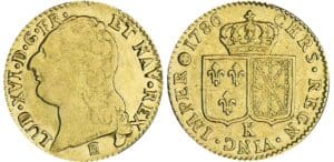 Louis XVI - Louis d’or au buste nu - 1786 K (Bordeaux) 1er sem