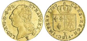 Louis XVI - Louis d’or au buste nu - 1789 I (Limoges) 1er sem