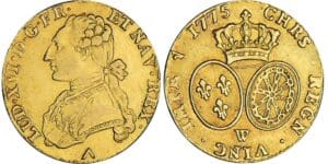 Louis XVI - Double louis d’or au buste habillé - 1775 W (Lille)