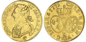 Louis XVI - Louis d’or au buste habillé - 1775 H (La Rochelle)