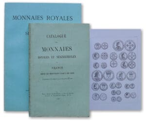 Monnaies royales et seigneuriales de France - 2 volumes par Rollin et Feuardent - 1900