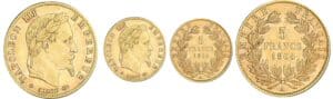 5 francs Napoléon III tête laurée - 1864 A (Paris)