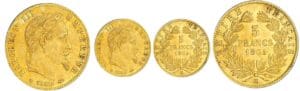 Napoléon III (1852-1870) - 5 francs tête laurée 1865 BB (Strasbourg)