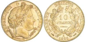 10 francs Cérès - 1895 A (Paris)