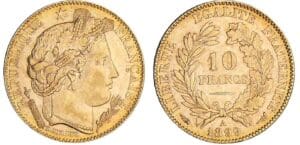 10 francs Cérès - 1899 A (Paris)