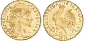 10 francs Marianne - 1901 A (Paris)
