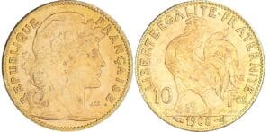 10 francs Marianne - 1908 A (Paris)