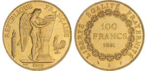 100 francs Génie - 1881 A (Paris)