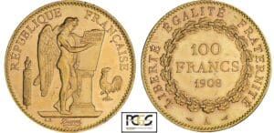 100 francs Génie - 1908 A (Paris)
